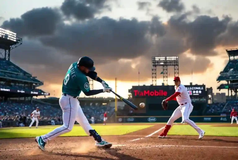 Seattle Mariners vs Los Angeles Angels Match Player Stats