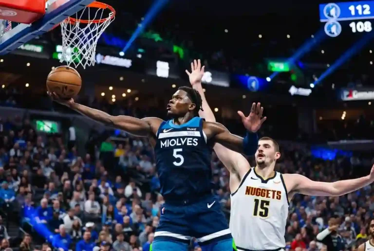 Timberwolves vs denver nuggets match player stats