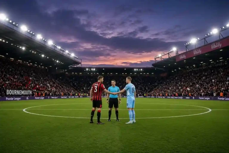 AFC Bournemouth vs Man City Lineups