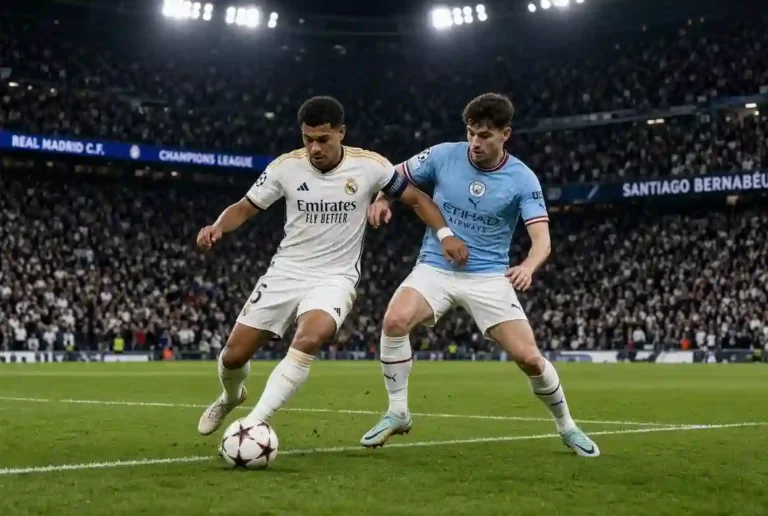 Real Madrid vs Man City Lineups